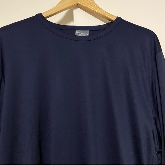 Onia Navy Long Sleeve UPF 50+ Performance Jersey Tee Size XL - Picture 4 of 9